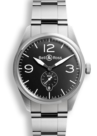 Bell & Ross BRV123BLSTSST : BR 123 Original Black