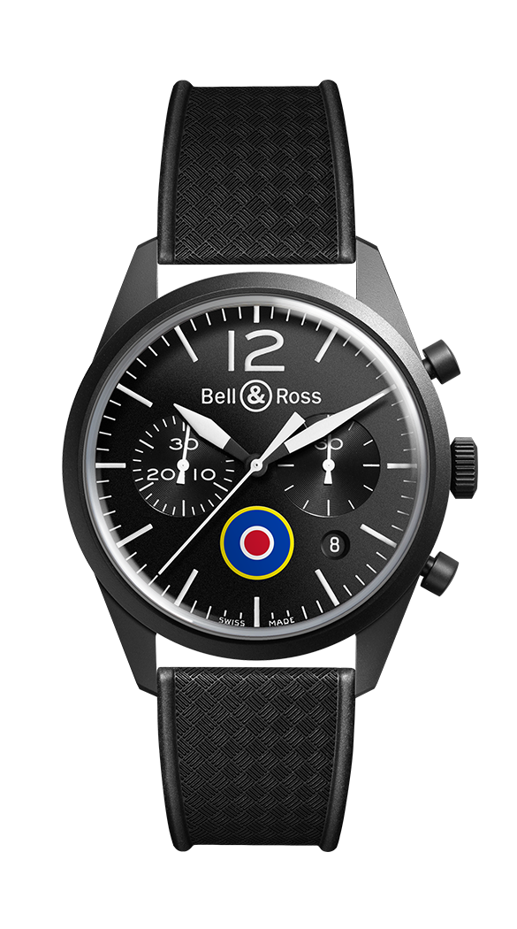 Bell & Ross BRV126-BL-CA-CO/UK : BR 126 Insigna UK Chronograph