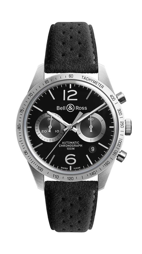 Bell & Ross BRV126-BS-ST/SF : BR 126 GT Chronograph