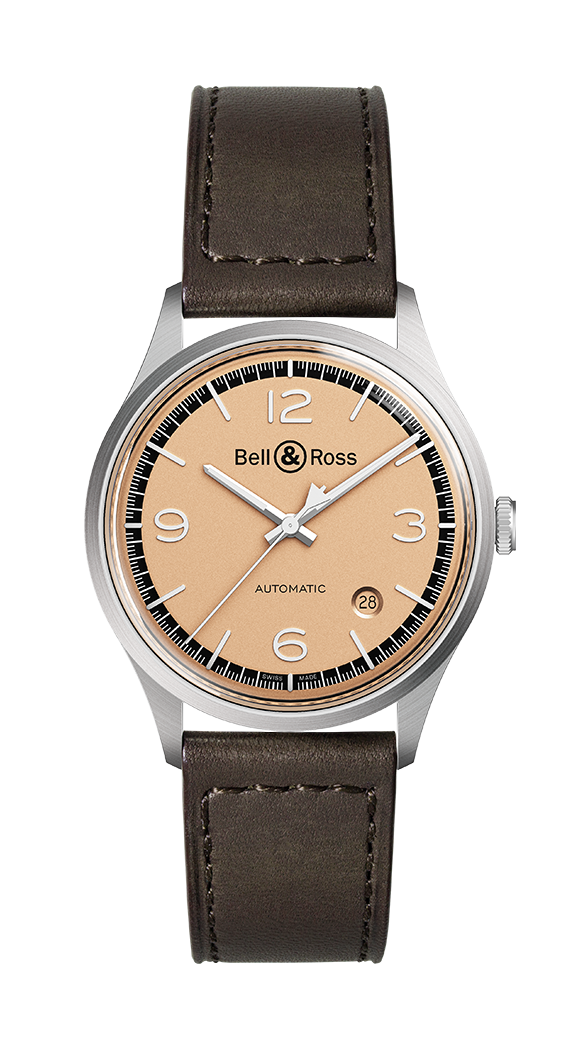 Bell & Ross BRV192-BT-ST/SCA : BR V1-92 Stainless Steel / Bellytanker / Calf