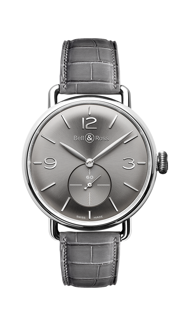 Bell & Ross BRWW1-ME-AG-RU/SCR : WW1 Argentium Ruthenium