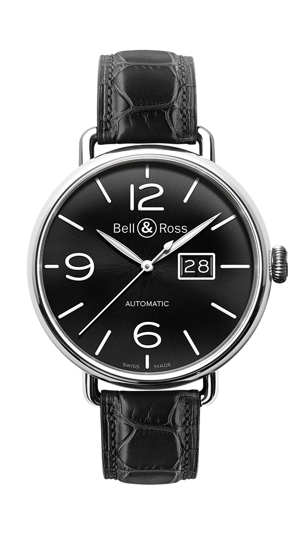 Bell & Ross BRWW196-BL-ST/SCR : WW1 96 Grande Date