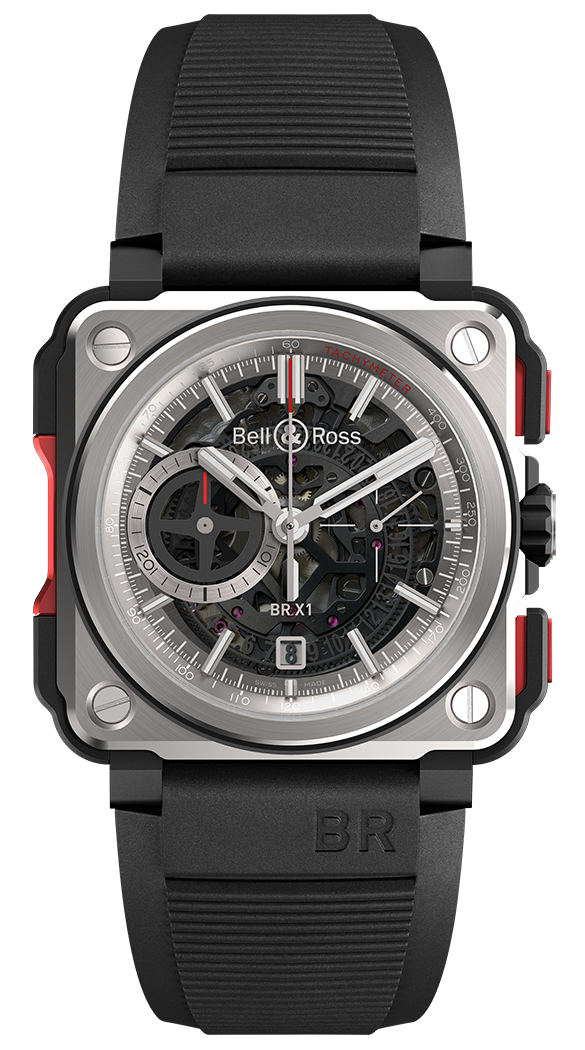 Bell & Ross BRX1-CE-TI-RED : BR-X1 Titanium