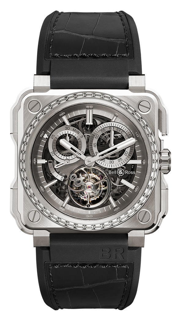 Bell & Ross BRX1-CHTB-TI-D : BR-X1 Tourbillon Chronograph Titanium Diamonds