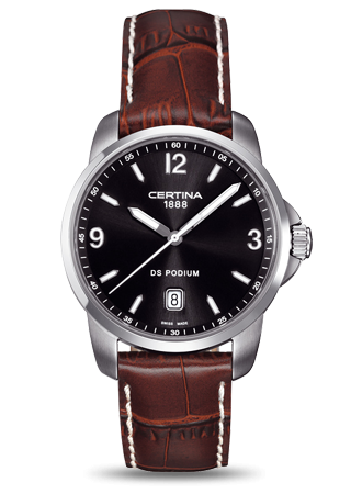 Certina C0014101605700 : DS Podium 3 Hands Black