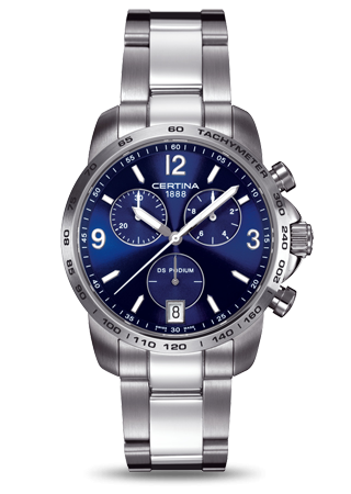 Certina C0014171104700 : DS Podium Chrono Blue