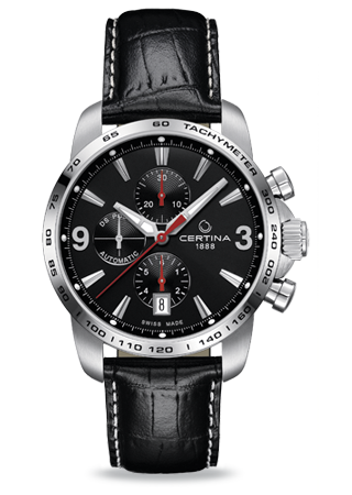Certina C0014271605700 : DS Podium Chronograph Black