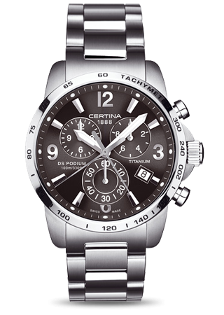 Certina C0016174408700 : DS Podium Big Size Chrono Titanium