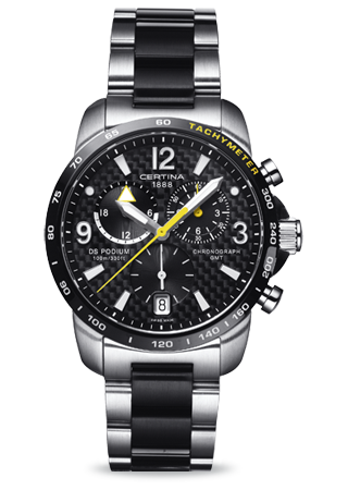 Certina C0016392220701 : DS Podium Big Size Chrono GMT