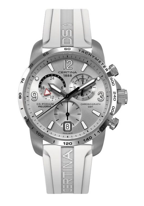 Certina C0016399703700 : DS Podium Big Size Chrono GMT Aluminium