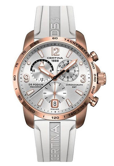 Certina C0016399703701 : DS Podium Big Size Chrono GMT Aluminium
