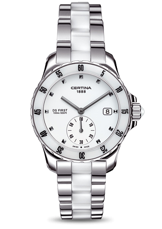 Certina C0142351101101 : DS First Lady Ceramic White Bracelet