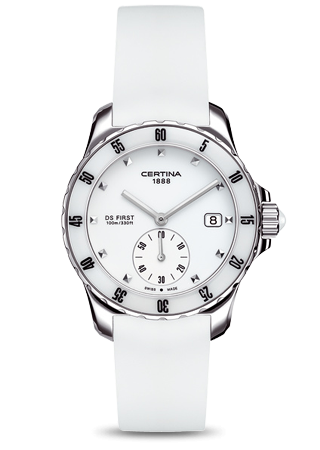 Certina C0142351701100 : DS First Lady Ceramic White