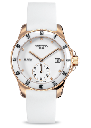Certina C0142353701100 : DS First Lady Ceramic Rose