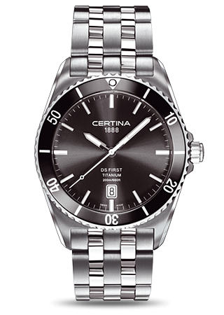 Certina C0144104408100 : DS First Ceramic Titanium