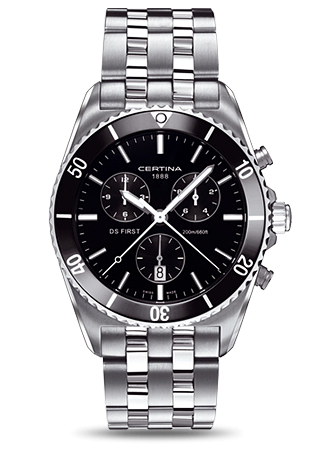 Certina C0144171105100 : DS First Ceramic Chronograph Bracelet