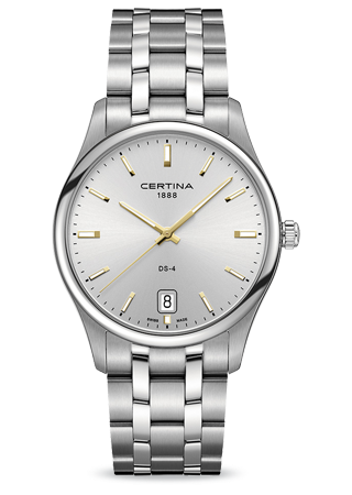 Certina C0226101103101 : DS 4 Big Size Silver Rose