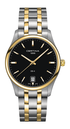 Certina C0226102205100 : DS 4 Big Size Two Tone Black
