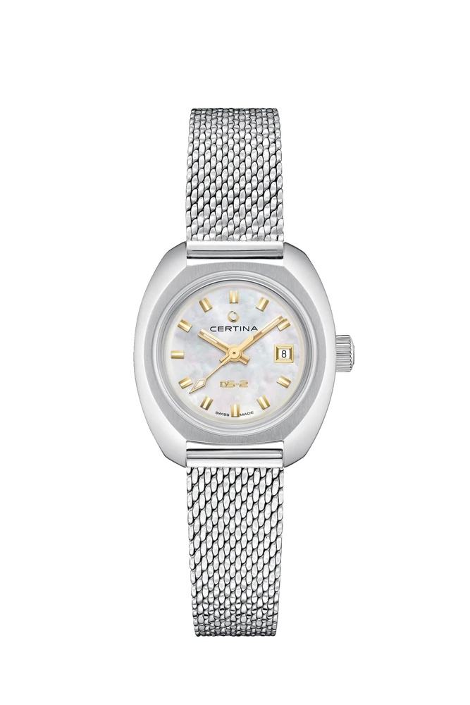 Certina C024.207.11.111.00 : DS-2 Lady Stainless Steel / MOP / Mesh