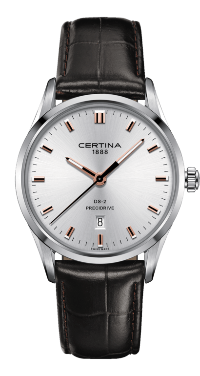 Certina C024.410.16.031.21 : DS-2 Quartz Stainless Steel / Silver / Strap