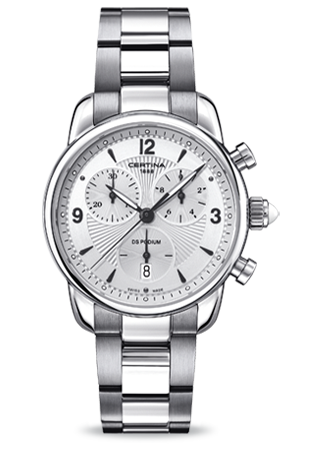 Certina C0252171101700 : DS Podium Chrono Silver