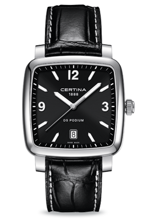 Certina C0255101605700 : DS Podium Square Black