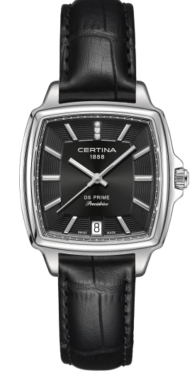 Certina C0283101605600 : DS Prime Lady Shape Black