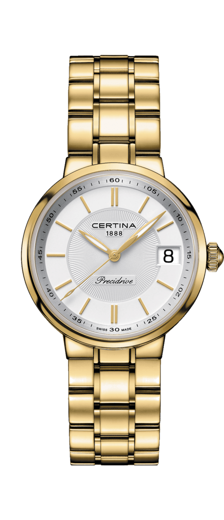 Certina C031.210.33.031.00 : DS Stella Yellow Gold / Silver / Bracelet