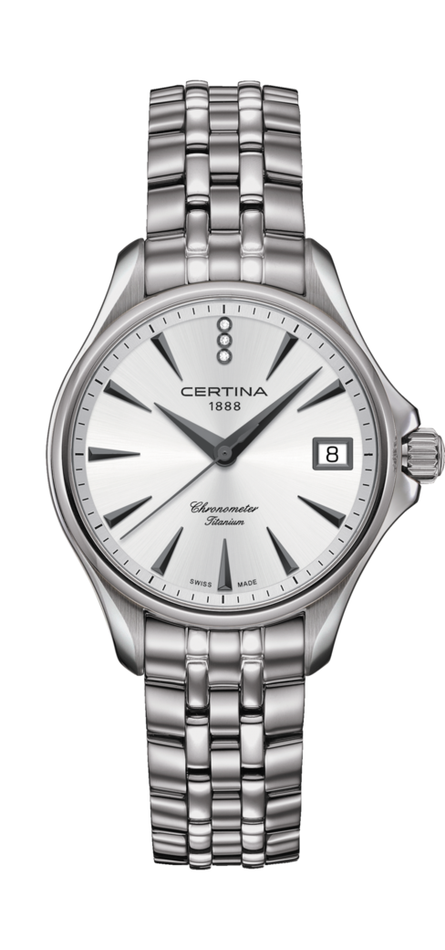 Certina C032.051.44.036.00 : DS Action Diamonds 33.8 Titanium / Silver