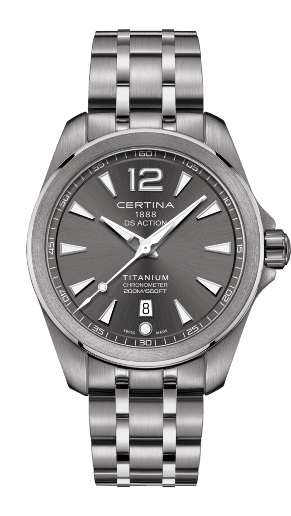 Certina C032.851.44.087.00 : DS Action 41 Quartz Titanium / Grey