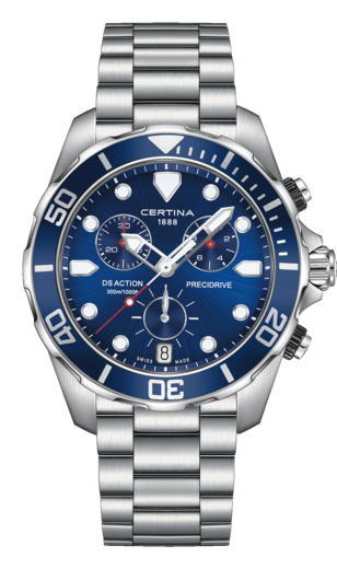 Certina C0324171104100 : DS Action Chronograph Precidrive Blue
