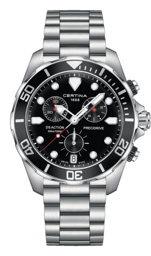 Certina C0324171105100 : DS Action Chronograph Precidrive Black