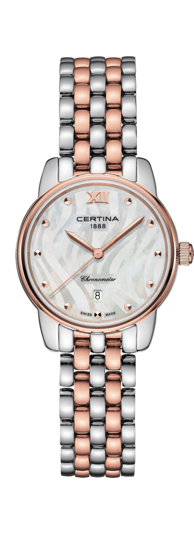 Certina C033.051.22.118.00 : DS-8 Lady Stainless Steel - Rose Gold / MOP / Bracelet