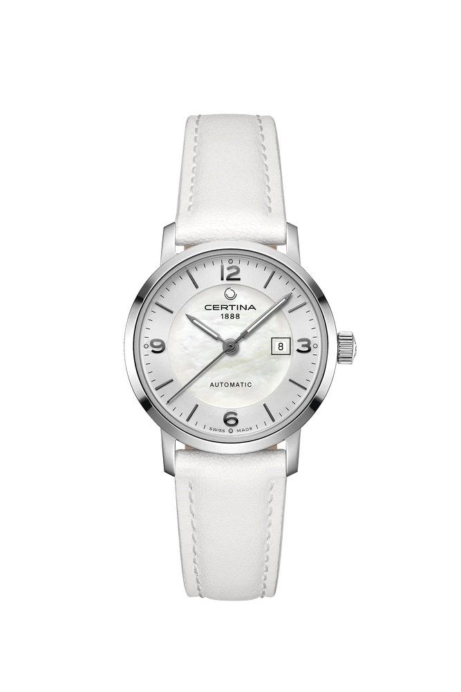 Certina C035.007.17.117.00 : DS Caimano Lady Automatic 29 Stainless Steel / MOP