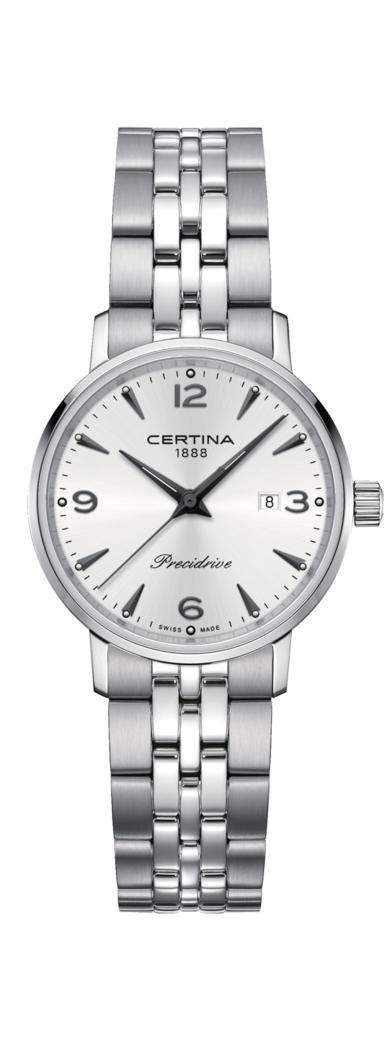 Certina C035.210.11.037.00 : Ds Caimano Lady Stainless Steel / Silver / Bracelet