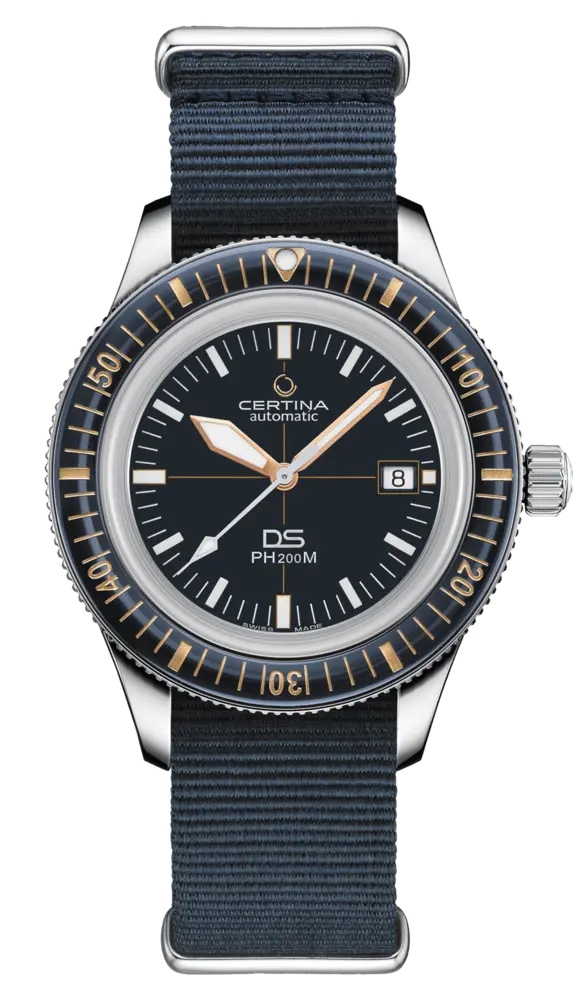 Certina C036.407.18.040.00 : DS PH200M Stainless Steel / Blue / NATO