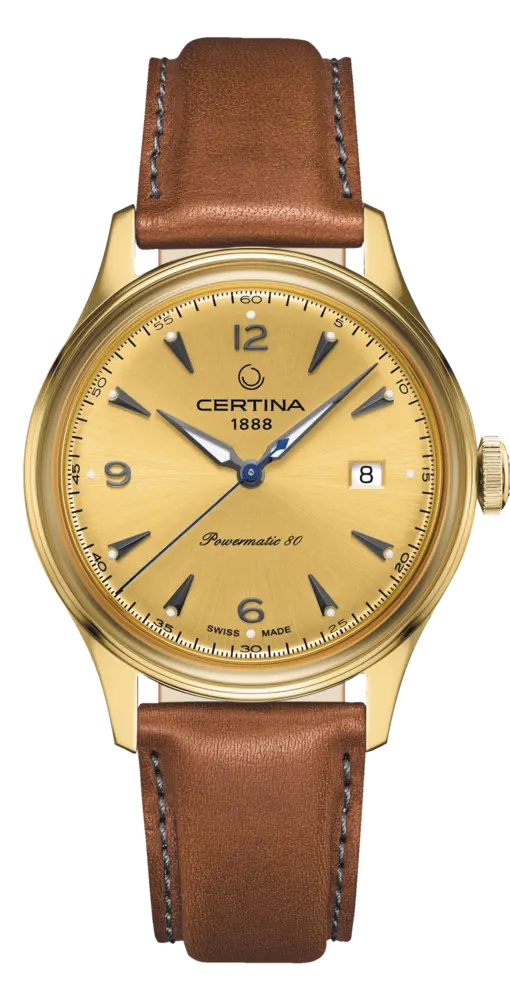 Certina C038.407.36.367.00 : DS Powermatic 80 Yellow / Champagne
