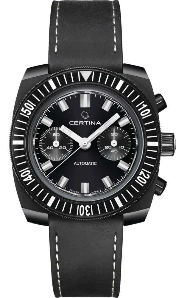 Certina C040.462.36.041.00 : DS Chronograph Automatic 1968 PVD / Black