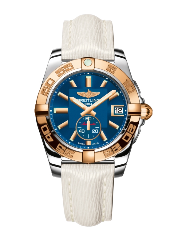 Breitling C3733012/C831/236X/A16BA.1 : Galactic 36 Automatic Stainless Steel / Rose Gold / Gun Blue / Sahara