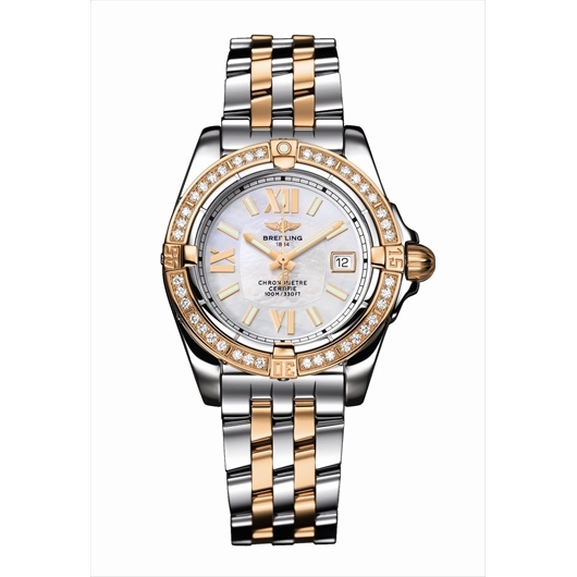 Breitling C7135612.A658 : Cockpit Lady Diamond / MOP / Bracelet