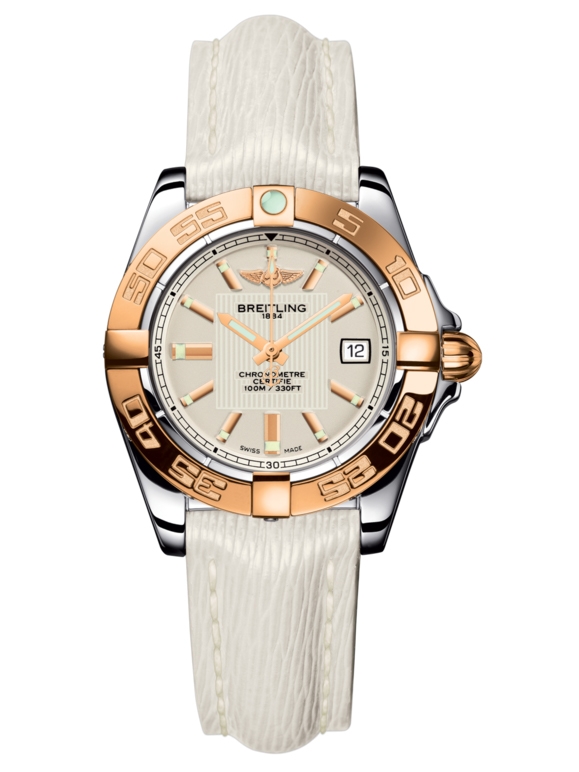 Breitling C71356L2.G704.235X : Galactic 32 Stainless Steel / Rose Gold / Sierra Silver / Sahara