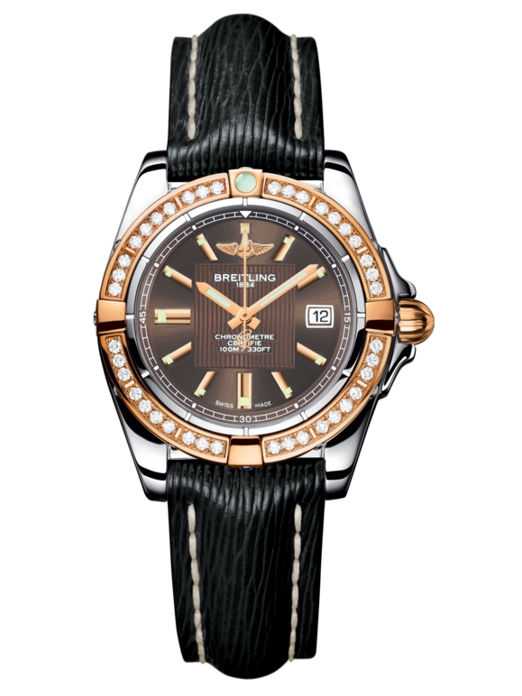 Breitling C71356LA.Q581.208X : Galactic 32 Stainless Steel / Rose Gold / Diamond / Solar Bronze / Sahara