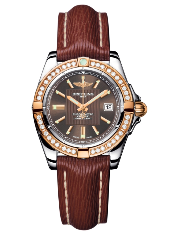 Breitling C71356LA.Q581.211X : Galactic 32 Stainless Steel / Rose Gold / Diamond / Solar Bronze / Sahara