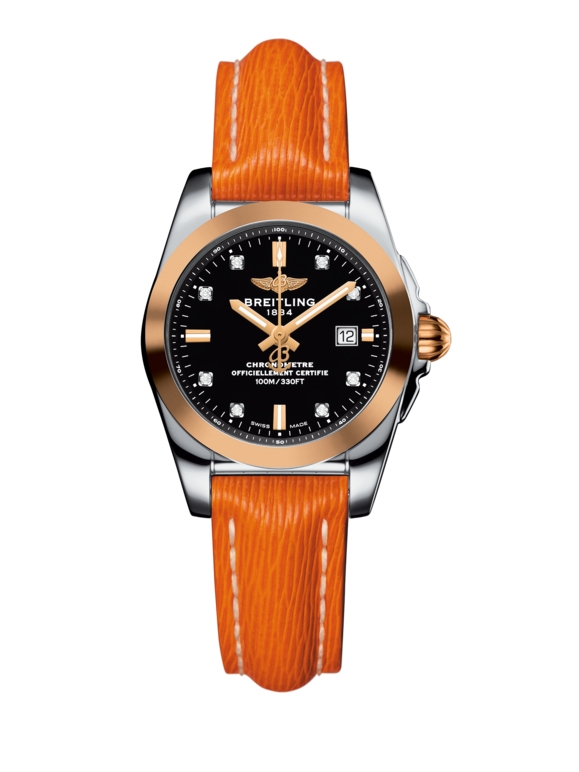 Breitling C7234812/BE86/270X/A12BA.1 : Galactic 29 Stainless Steel / Rose Gold / Trophy Black Diamond / Sahara