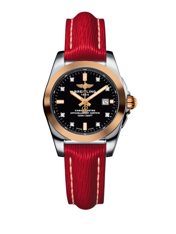 Breitling C7234812/BE86/273X/A12BA.1 : Galactic 29 Stainless Steel / Rose Gold / Trophy Black Diamond / Sahara