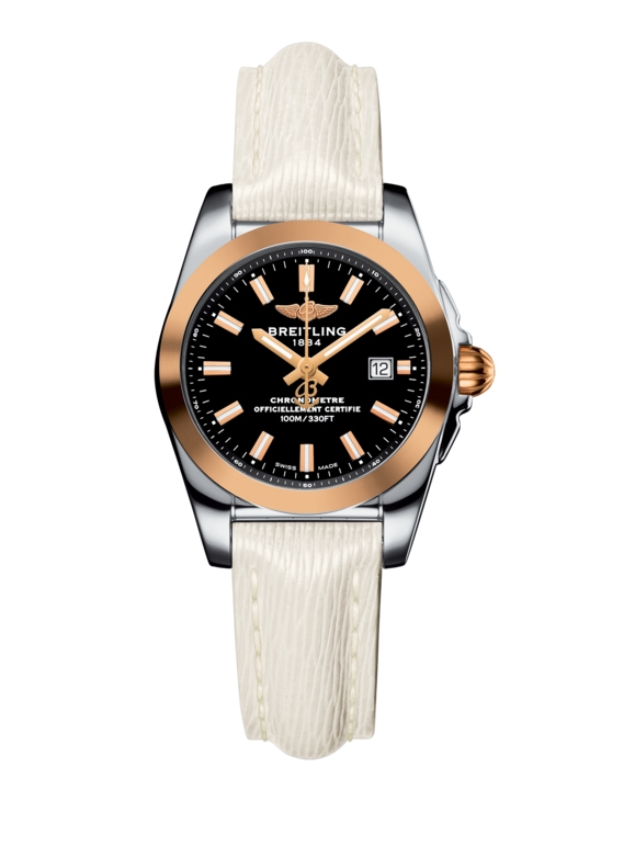 Breitling C7234812/BF32/274X/A12BA.1 : Galactic 29 Stainless Steel / Rose Gold / Trophy Black / Sahara
