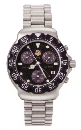 TAG Heuer CA1211.BA0493 : Formula 1 Chronograph Quartz Stainless Steel / Black / Bracelet