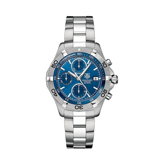 TAG Heuer CAF2112.BA0803 : Aquaracer 300M Calibre 16 41 Stainless Steel / Blue / Bracelet