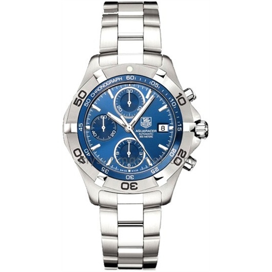 TAG Heuer CAF2112.BA0809 : Aquaracer 300M Calibre 16 41 Stainless Steel / Blue / Bracelet