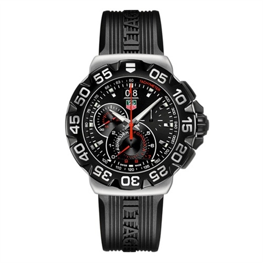 TAG Heuer CAH1010.FT6026 : Formula 1 Quartz Chronograph Big Date 44 Stainless Steel / Black / Rubber